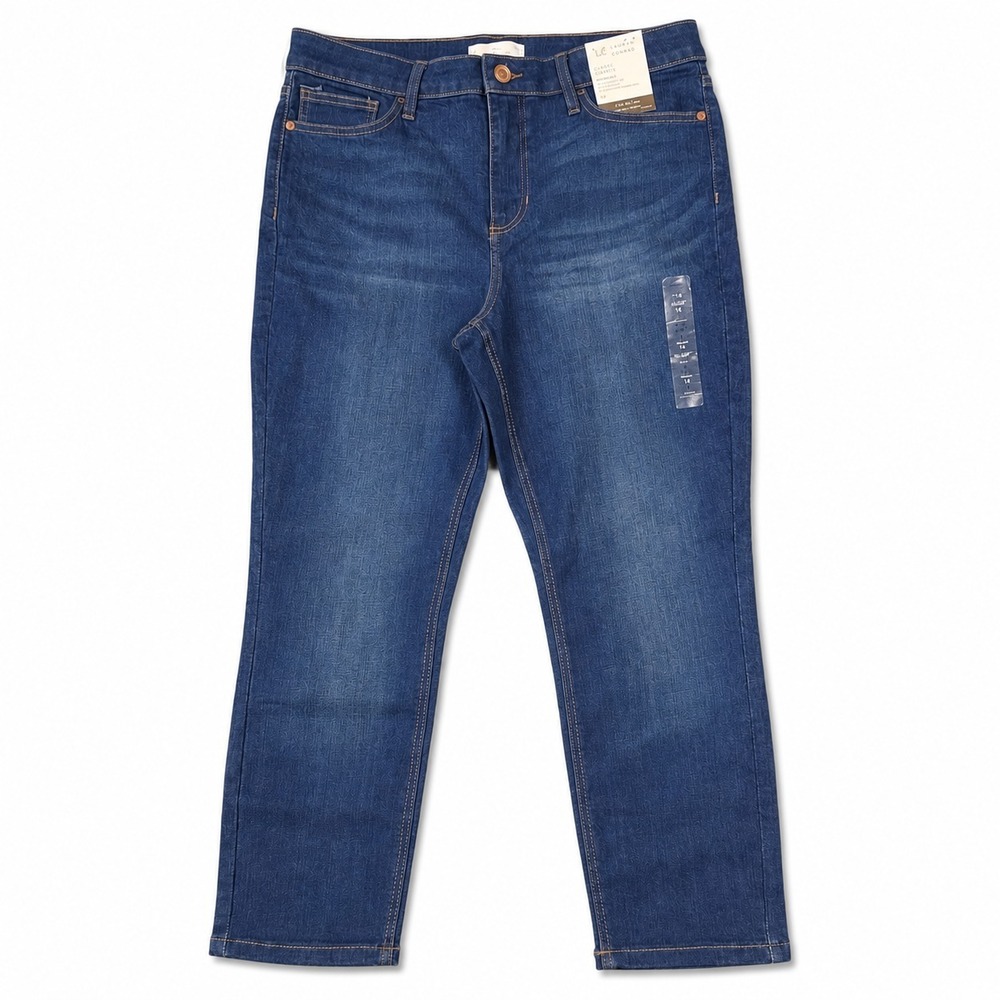 LC Lauren Conrad High Rise Skinny Jeans Womens 14 Ultrasoft Stretch Denim NWT